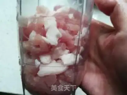Make Three fresh dumplings step 4