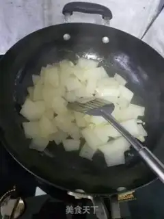 Make Fried melon step 2