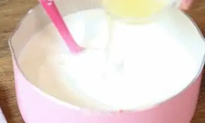 Make Homemade cheese step 3