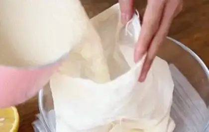 Make Homemade cheese step 5