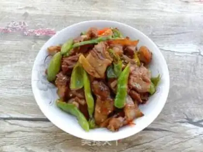 Make Pepper fried pork step 9