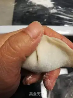 Make Three fresh dumplings step 14