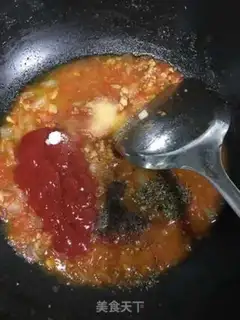 Make Tomato sauce pasta step 6