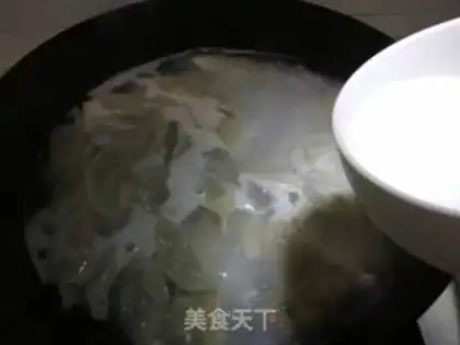 Make Three fresh dumplings step 16