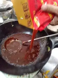 Make Medium fried sauce step 6