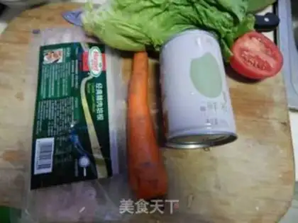 Make Rice bacon burger step 0