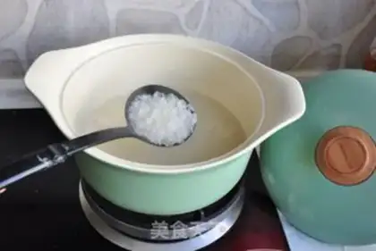 Make Potato rice congee step 6