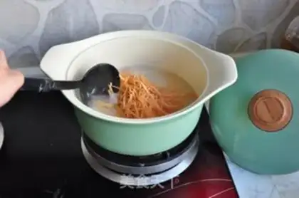 Make Potato rice congee step 8