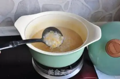 Make Potato rice congee step 9