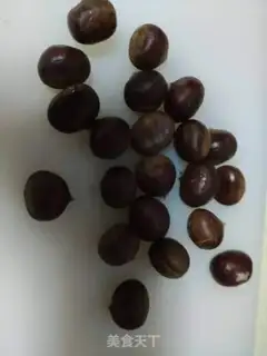 Make Baked chestnuts step 1
