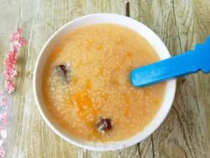 Make Red-tree pumpkin porridge step 6