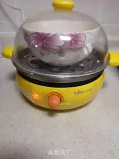 Make Shrimp steamed eggs step 3