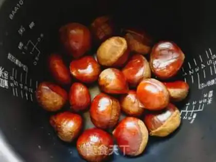 Make Boiled chestnuts step 0