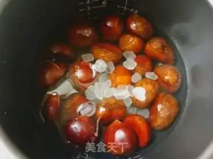 Make Boiled chestnuts step 1