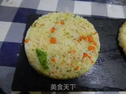 Make Rice bacon burger step 13