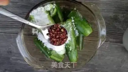 Make Spicy cucumber step 5