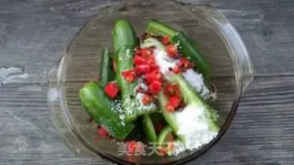 Make Spicy cucumber step 6
