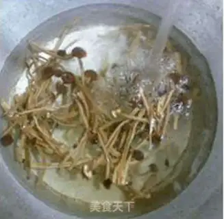 Make Tea mushrooms with potatoes step 2