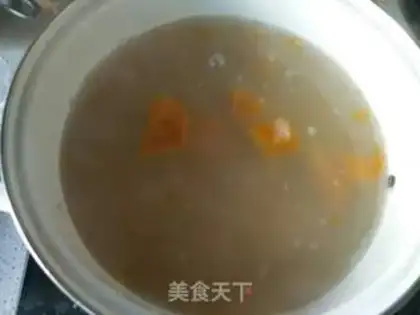 Make Pumpkin porridge step 4