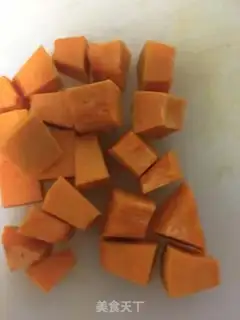 Make Pumpkin porridge step 2