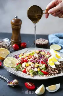 Make Quinoa butter and fruit salad step 11