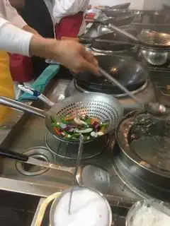Make Onions, peppers, beef step 2