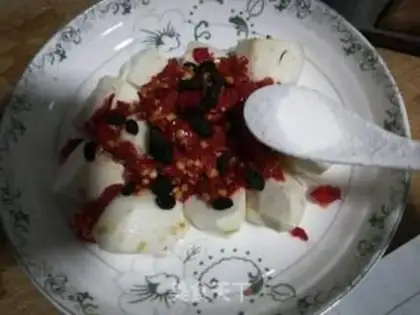Make Pepper chopper, taro step 4
