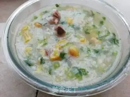 Make Chicken porridge step 2