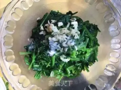Make Spicy spinach step 4