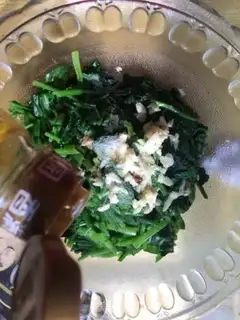 Make Spicy spinach step 5