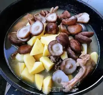 Make Potato mushrooms step 9