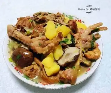 Make Potato mushrooms step 12