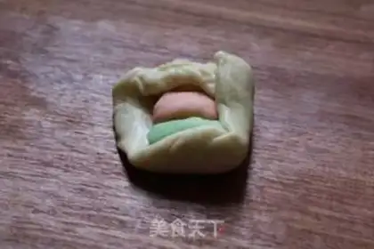Make Rainbow souffle step 17