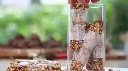 Make Nut energy bar step 11