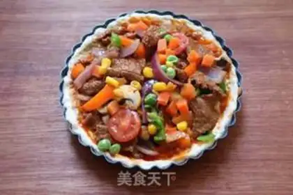 Make Beef pizza step 16