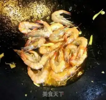 Make Sweet yellow shrimp step 4