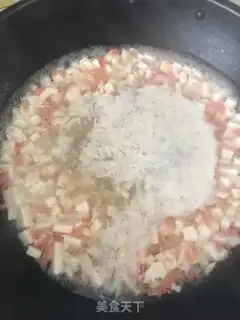 Make Chicken tofu step 3