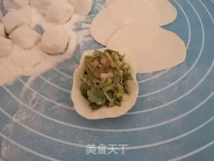 Make Piggy pork dumplings step 5