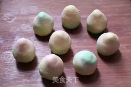 Make Rainbow souffle step 29