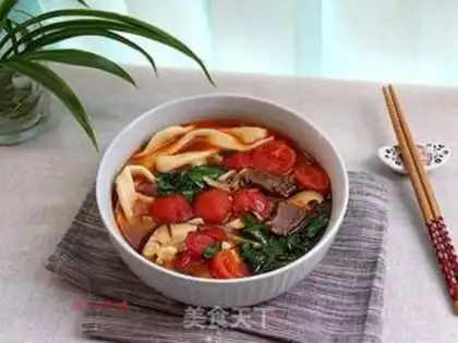 Make Tomato beef noodles step 7