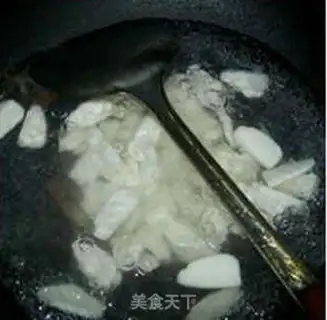 Make Shrimp rice cake step 4