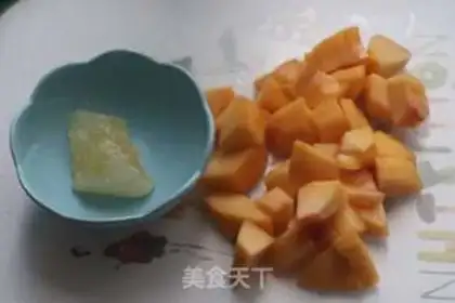 Make Peach candy step 0