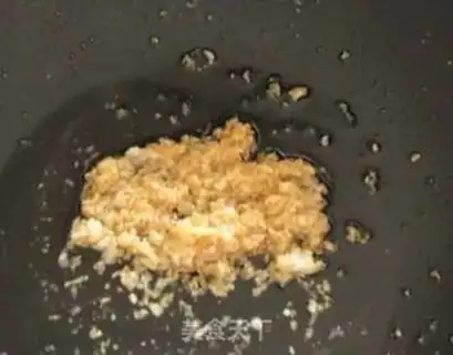 Make Garlic scallops step 2