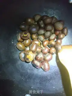 Make Fried chestnuts step 1