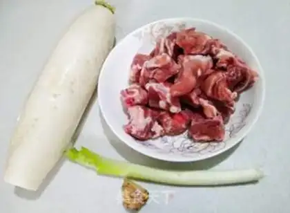 Make radish steak soup step 0