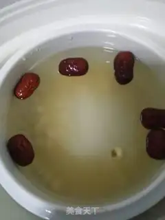 Make Red Sugar Lotus rice porridge step 1
