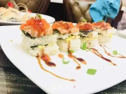 Make Flying fish seeds sushi step 5