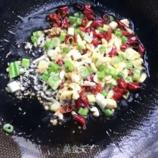 Make Garlic beans step 3