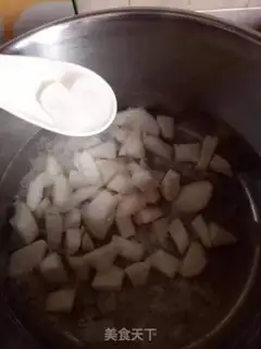 Make ♪ Pear, silver, sugar ♪ step 2