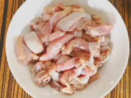 Make Tomato chicken and rice step 0